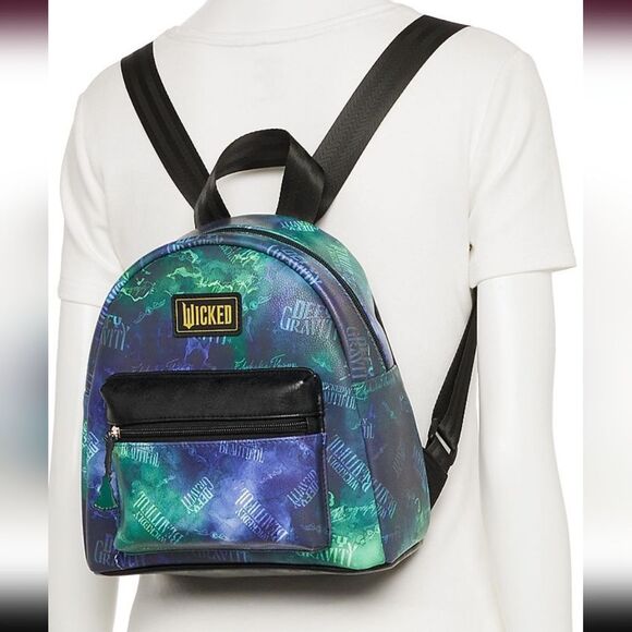 Wicked the Movie Defying Gravity Mini Backpack NWT Musicals Colorful - Picture 3 of 4